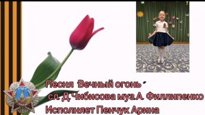 Песня "Вечный огонь" сл.Д.Чебисова ,муз.А.Филлипенко