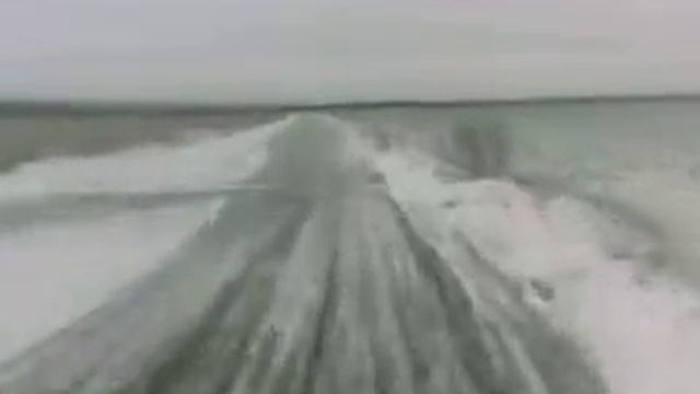 Без шипов здесь опасно.(дорога натуральный лёд) смотреть онлайн