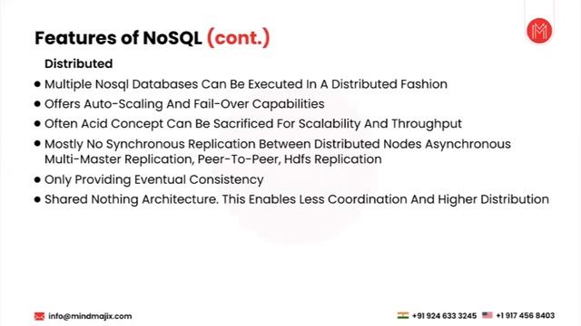 Features of NoSQL | Query Mechanism Tools For NoSQL | MindMajix смотреть онлайн
