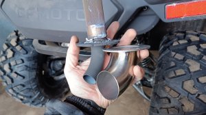 Cf moto 500,,,первая доработка ! И что, работает ?!?!?!