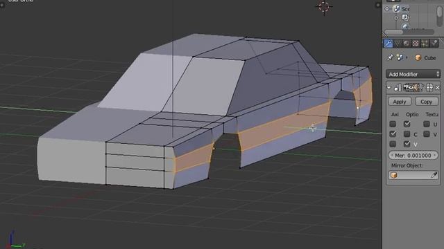 Slot Car modeling in Blender смотреть онлайн