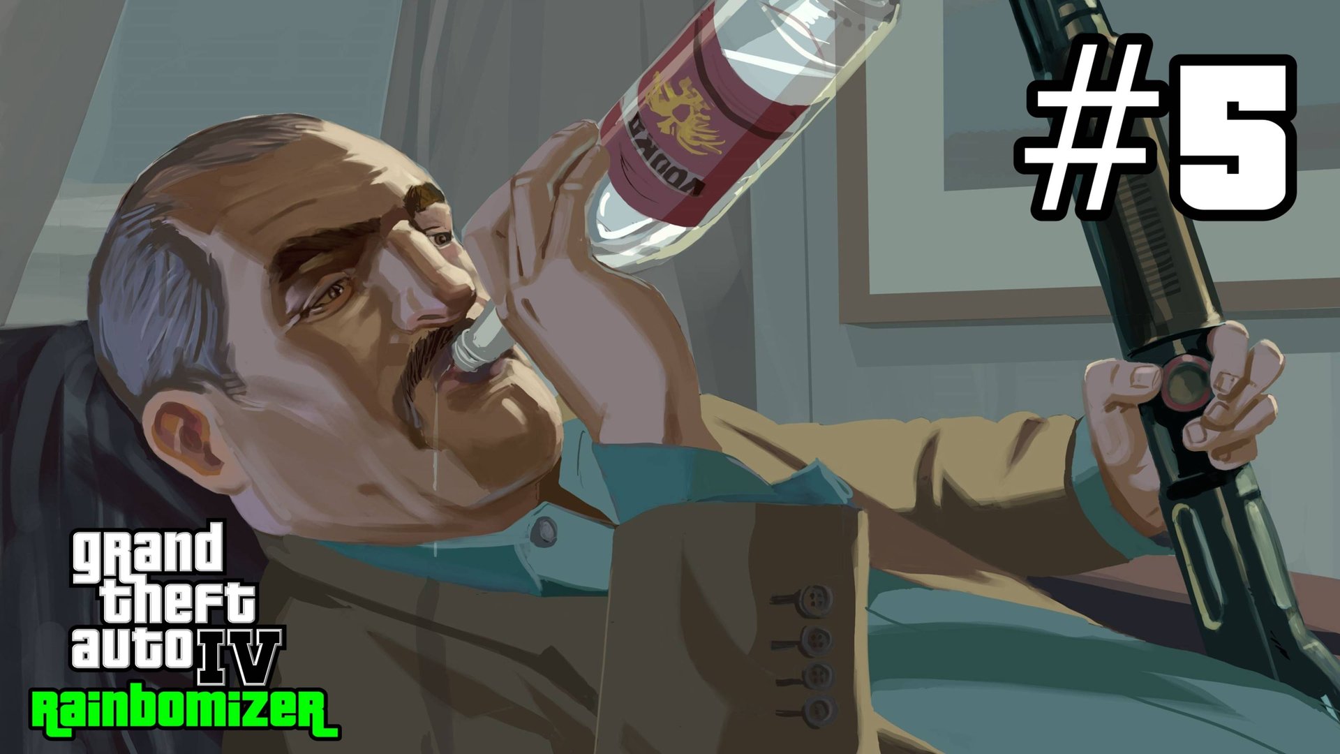 Grand Theft Auto 4: Rainbomizer/Randomizer - Враждебные Улицы #5 (100%) смотреть онлайн