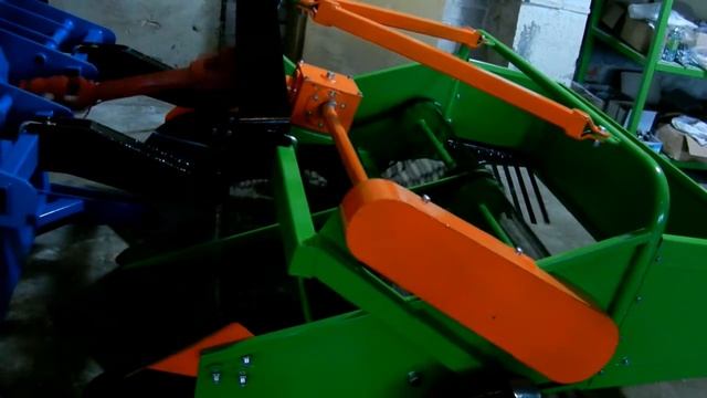 Картофелекопалка двухрядная транспортерная, КУ-2, KY-2. Potato Digger KY-2