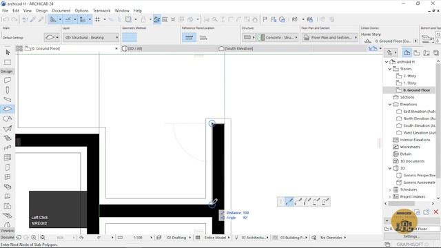 Tutorial Archicad: House design part 2- foundation-doors and slab смотреть онлайн