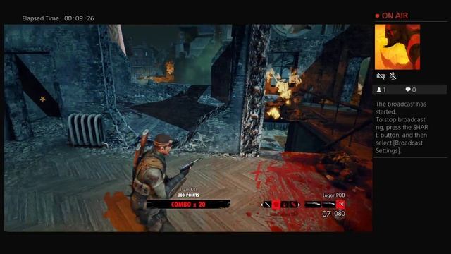 Zombie Army Trilogy -Elite pickpocket and Resurrection day trophy PS4 Gameplay by Revolt Reviews смотреть онлайн