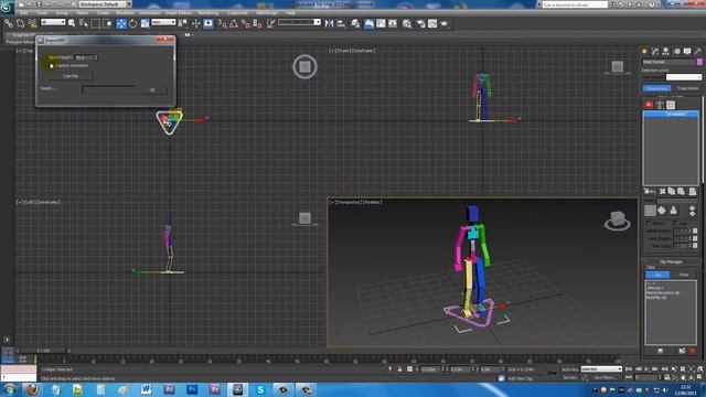 Biped {BIP) to CATRig for animation in 3DS Max смотреть онлайн