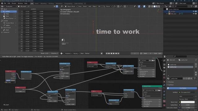 A time for everything | blender geonodes daily, tip 12 смотреть онлайн