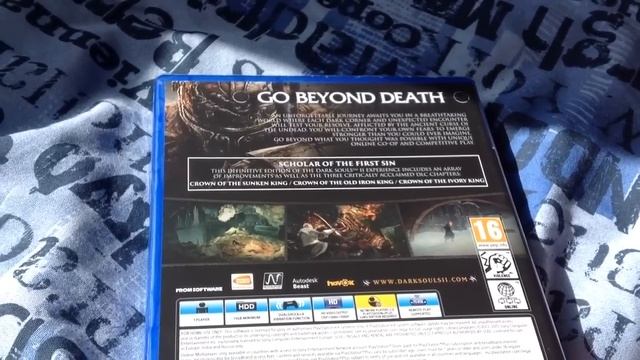Dark Souls II Scholar Of The First Sin Unboxing PS4 смотреть онлайн