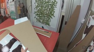 Видео об изготовление ростовых фигур из картона