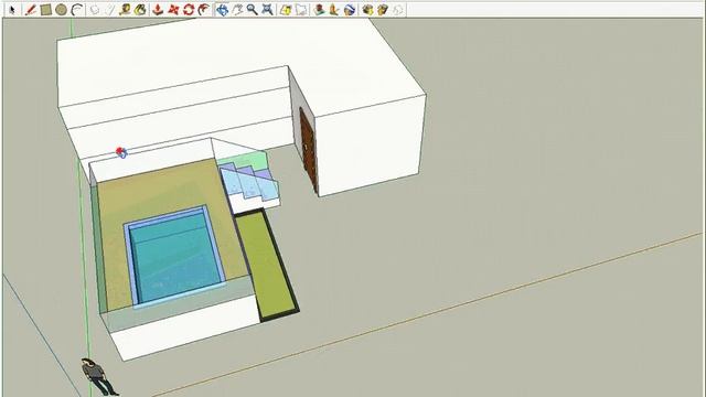 House in SketchUp смотреть онлайн