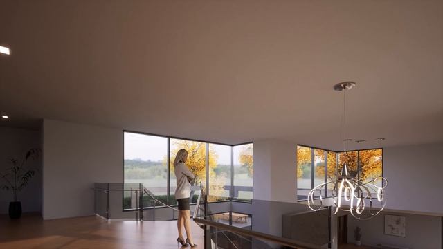 HIghland Park House | Twinmotion 2023 (Path tracer) | Revit 2024 смотреть онлайн