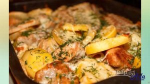 ГОВЯДИНА С КАРТОШКОЙ В ДУХОВКЕ