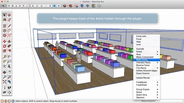 SketchUp - Select 'n Isolate Plugin смотреть онлайн