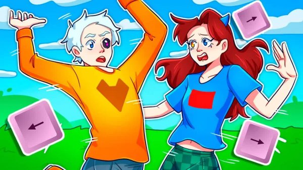 ❤️ Майнкрафт но УПРАВЛЕНИЕ ПЕРЕМЕШАЛОСЬ