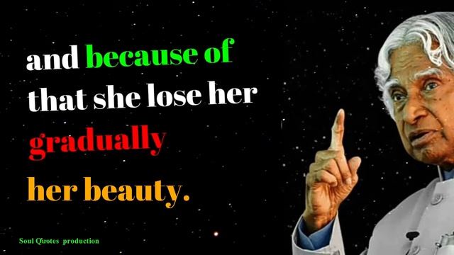 Never Marry A Man Who's Intention Is || Dr APJ Abdul Kalam Sir Quotes || Soul Quote Production смотреть онлайн