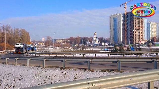 Изучаем цвета и машинки. Обучающее видео для детей смотреть онлайн
