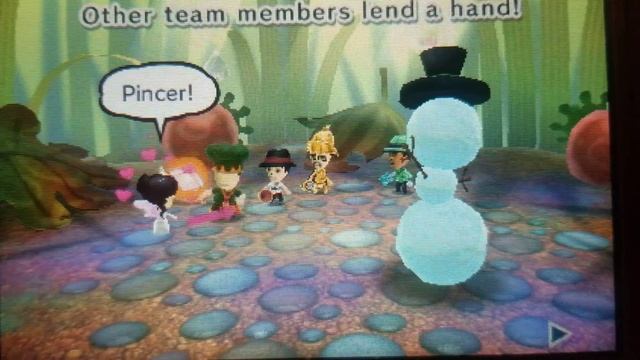 Miitopia - Nikki & Friends with Reggie vs. Sakurai the Snowman смотреть онлайн