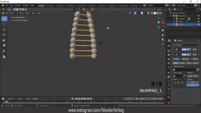 Blender 2.8x DNA Modeling (easily)