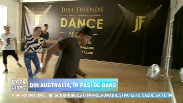Prima Ora - Will and Irina Segment - Moldova Morning Television Show (Just Friends Dance Academy) смотреть онлайн
