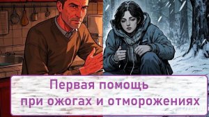 Вебинар. Первая помощь при ожогах и отморожениях