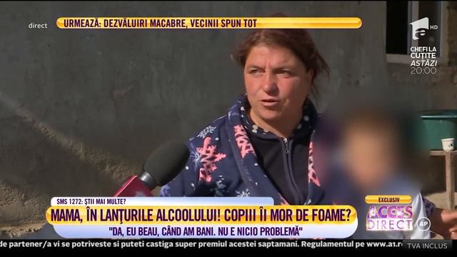 O Mamă Cu şapte Copii, în Lanţurile Alcoolului! 