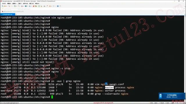 8-6 Django Nginx+uWSGI部署 смотреть онлайн