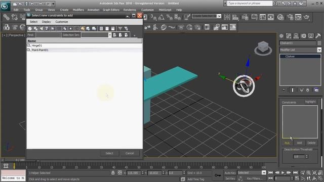 3ds Max Constraints Physics смотреть онлайн