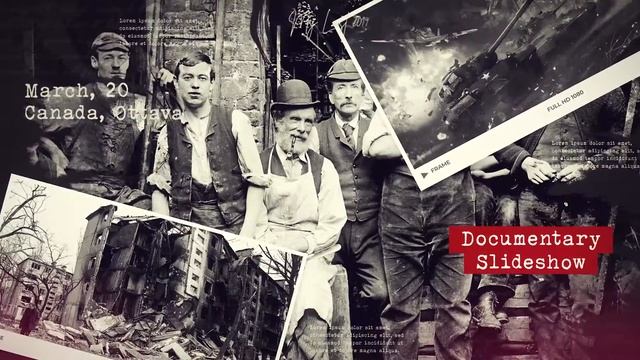 History Slideshow / Old Memories / Retro Photo Album | MOGRT | Adobe Premiere Pro Template смотреть онлайн