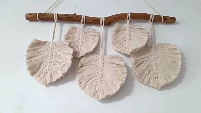 Листья макраме своими руками смотреть онлайн