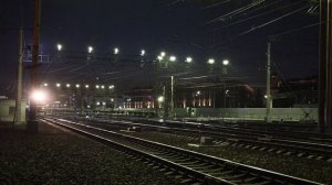 ЧС2т-945. Отправление с СПб-Главного на СПб-Балтийский в музей железнодорожного транспорта.