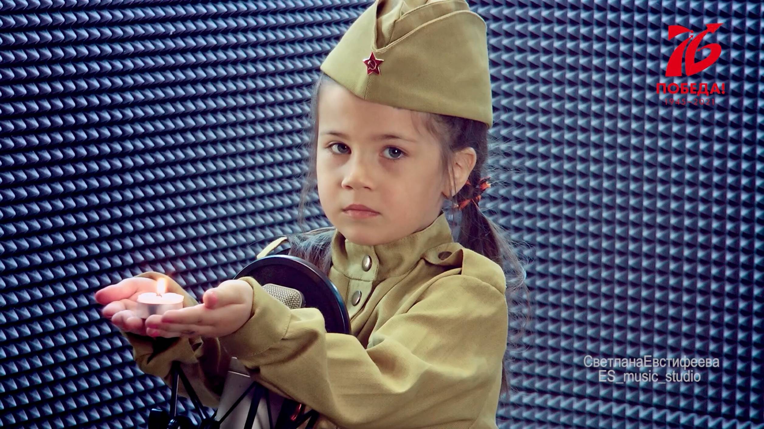 ОГОНЕК НА ПОЗИЦИИ ДЕВУШКА КЛИП С Днём победы, 9 мая клип Ульяновск смотреть онлайн