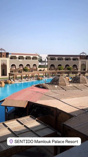 Вид из номера отеля Sentido Mamlouk Palace Resort 5*!😎 #Египет смотреть онлайн