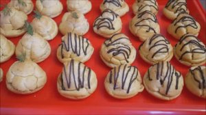 ПРОФИТРОЛИ ЭКЛЕРЫ Две начинки десерт и закуска Как приготовить Профитроли , Эклеры Profiteroles
