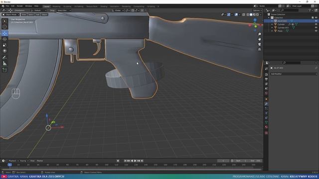 Modyfikator Shrinkwrap W Blenderze - Praktyczne Zastosowanie смотреть онлайн