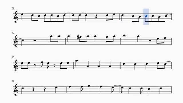 Гадалка. М.Дунаевский - Л.Дербенев. Для алть саксофона смотреть онлайн