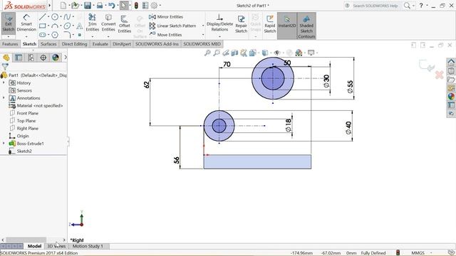 ⚡ Solidworks Tutorial Exercise 6 | Solidworks series 6| Tutorial Series 6 Andy смотреть онлайн