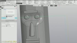 Создание лица человека в Компас 3D с использованием инструмента «Автолиния» в режиме Эскиз