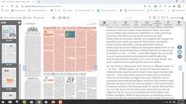 Daily Current Affairs | 17-March-2021 | Crack UPSC CSE/IAS | Manvendra Pratap Singh смотреть онлайн