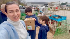 Шопинг из Мексиканского Рынка | Забираем Петуха | Гонки За Курочкой 😂 | Семейный Влог | Эгине