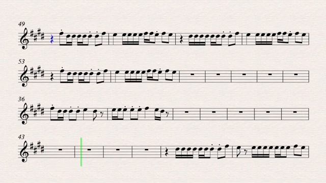 Gasolina - Daddy Yankee _ Play along for Alto Saxophone смотреть онлайн