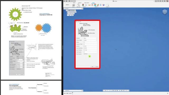 Spur Gears in Fusion 360 смотреть онлайн