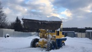 UN-053 чешский погрузчик