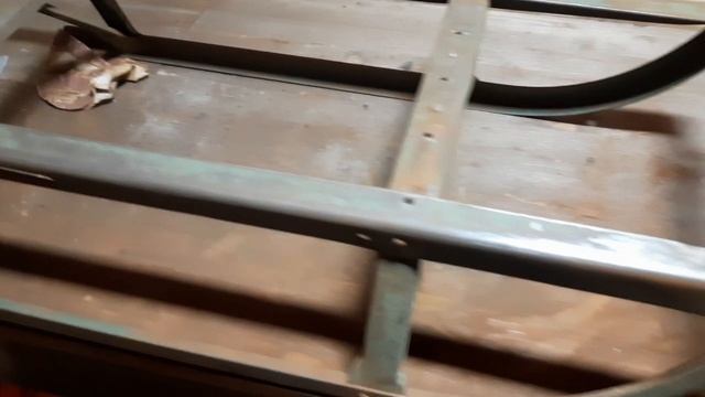 Восстановление старых санок СССР смотреть онлайн
