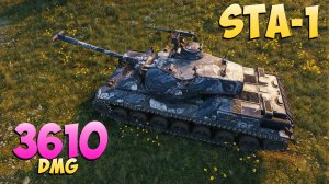 STA-1 - 4 Фрагов 3.6K Урона - Бледная тень! - Мир Танков