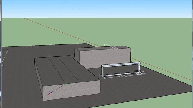 Sketchup - How to create a Skatepark Ramp Box смотреть онлайн