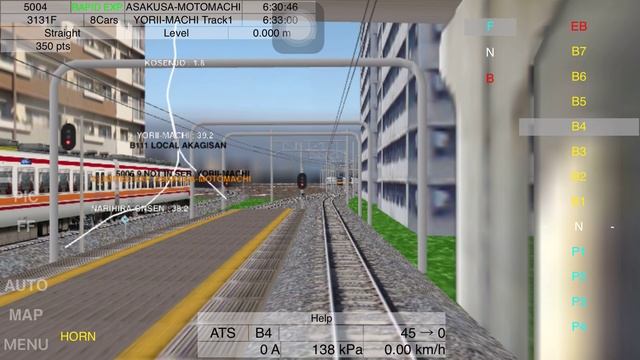 [Train drive ats] 905 not in service to express to 5004 Rapid express (part 1 of 2) смотреть онлайн