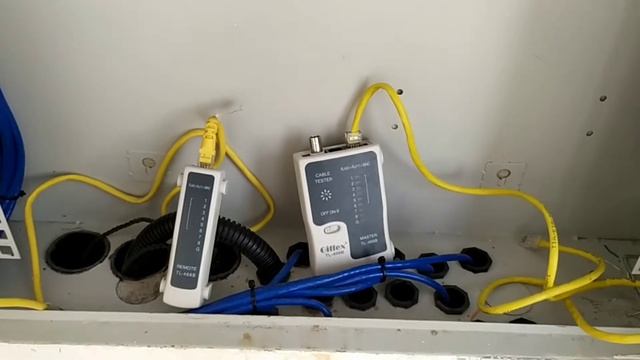 How to test and check Home Ethernet Network continuity using a RJ45 cable Tester, Cat 6 cable Teste смотреть онлайн