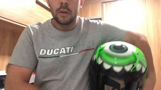 Review Capacete HJC RPHA 11 Mike Wazowski + Bota Dainese Nexus смотреть онлайн