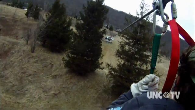 Zipline at Hawksnest | NC Weekend | UNC-TV смотреть онлайн