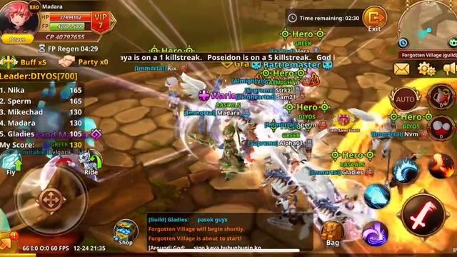 Flyff Legacy Asia 95-100 speedhack user DIYOS guild IGN: Nvm / Sperm / Maya / Nika смотреть онлайн